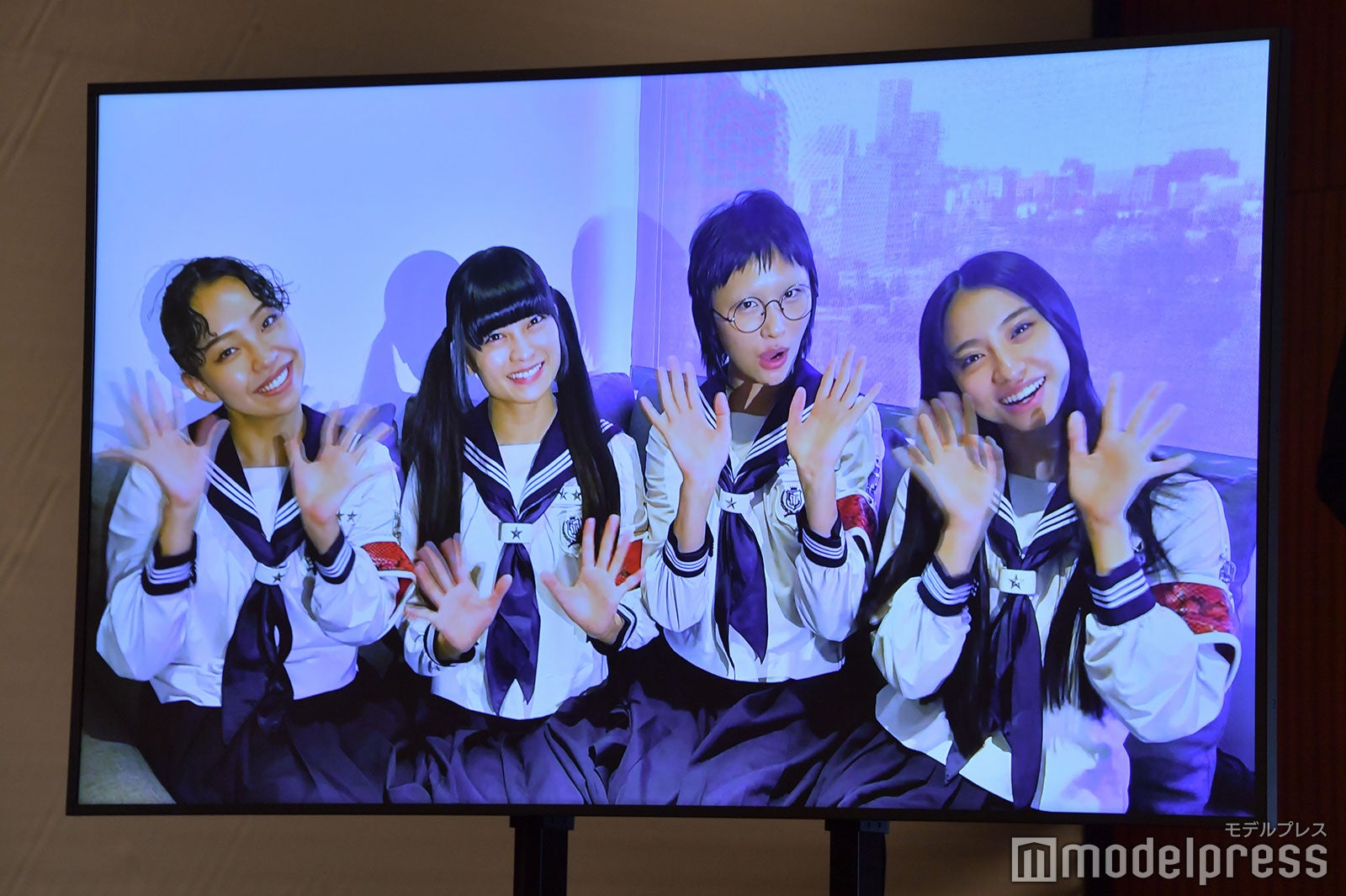 新しい学校のリーダーズがビデオメッセージ（C）モデルプレス