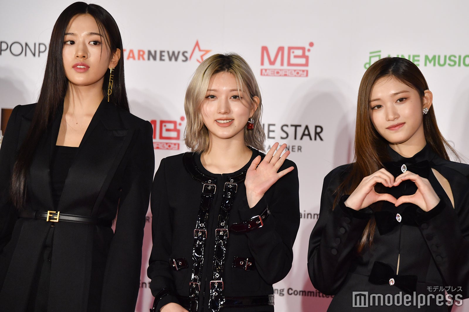 ユジン、ガウル、イソ （C）モデルプレス