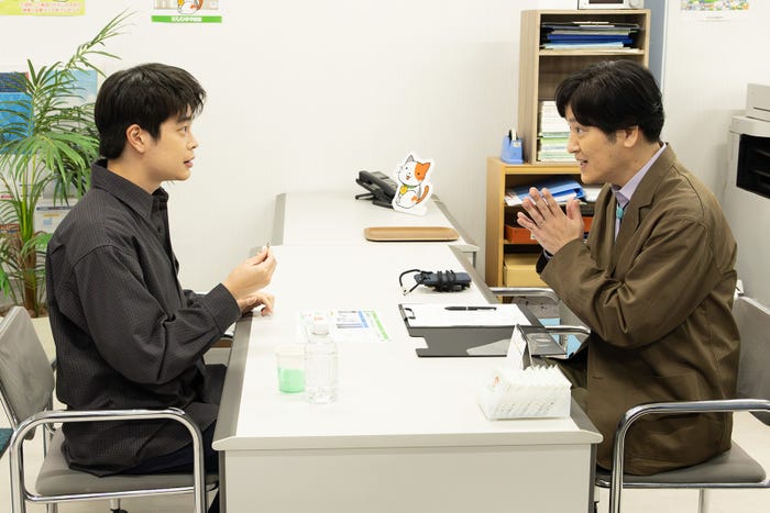 井之脇海、田中直樹「ぼくたちん家」第10話(C)日本テレビ