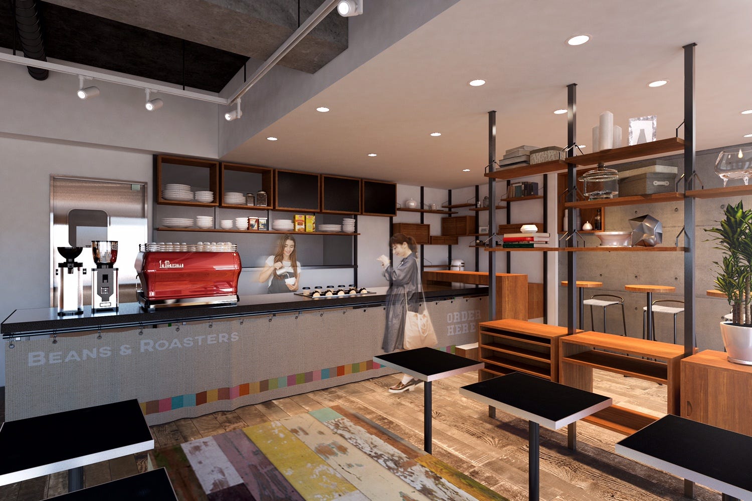 ラテ専門店「ラテ ビーンズ & ロースターズ」自由が丘に誕生 70通り以上がラインナップ