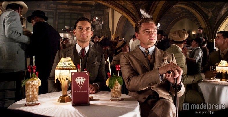 映画「華麗なるギャツビー」の場面カットより（C）2013 Warner Bros. Entertainment Inc. All rights reserved.