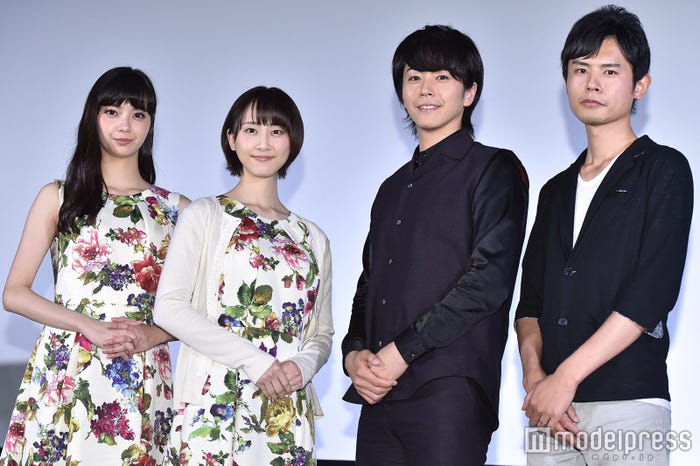 新川優愛、松井玲奈、廣瀬智紀、宮岡太郎監督 (C)モデルプレス