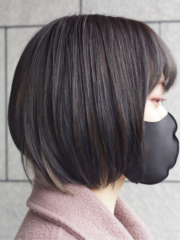 30代は黒髪 ハイライトがおすすめ 大人らしい暗めカラーでも垢抜けが叶う モデルプレス