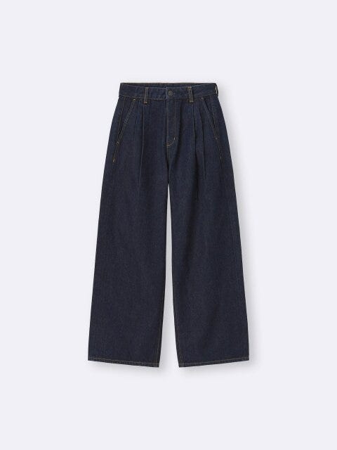 GU デニムタックトラウザー GUのデニムタックトラウザー