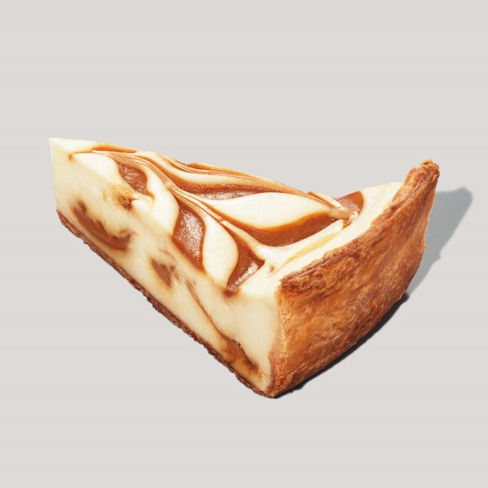 キャラメル&チーズケーキ¥520/提供画像