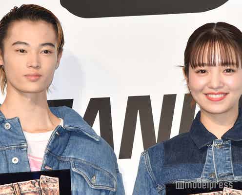 窪塚洋介の息子・愛流&横田真悠、“次世代部門”で初受賞 横田は美ウエストチラリ<ベストジーニスト2022>
