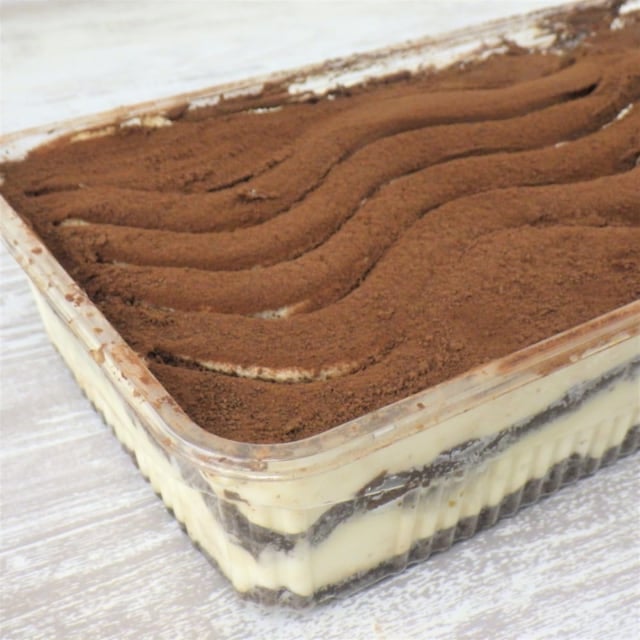 コストコのティラミスの表面