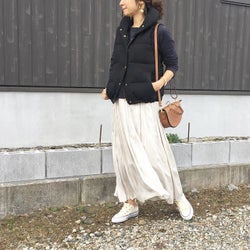 春・秋ファッションへ先行投資♪ 「ベーシックなダウンベスト」は真冬に買うのが正解です!