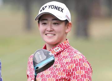 岩井明愛メジャー初制覇ならず 首位タイで最終ホールもバーディーバット決まらず 1打差3位に終わる