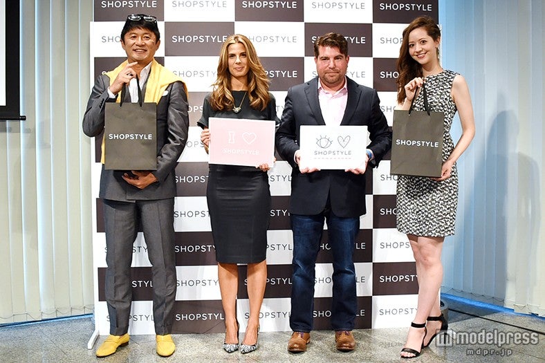 左から：武田修宏、メリッサ・デイビス氏、ブライアン・シュガー氏、春香クリスティーン