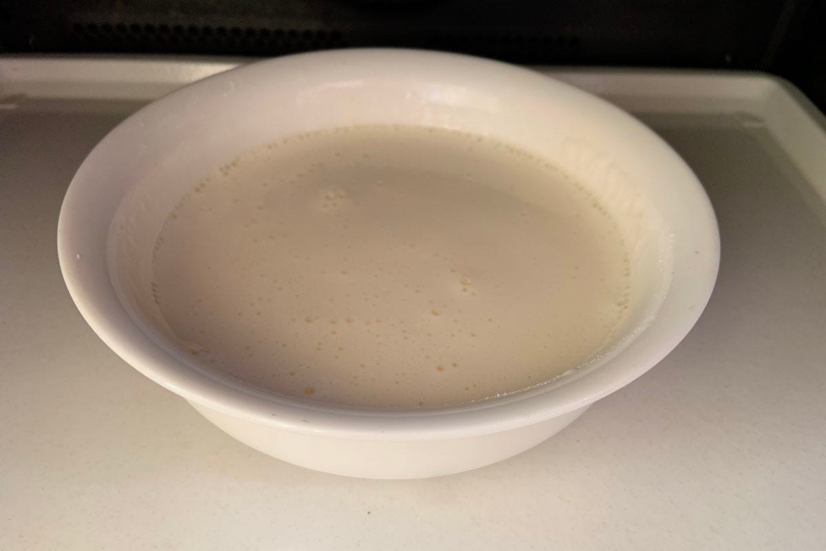 レンジでなめらかカスタードクリーム