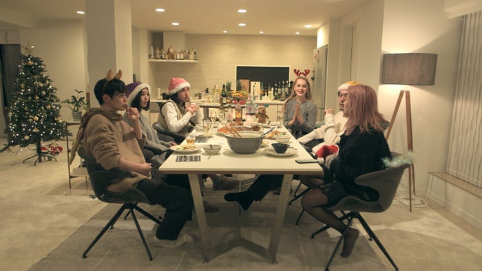 志遠、夢、快、ビビ、俊幸、花「TERRACE HOUSE TOKYO 2019-2020」35th WEEK(C)フジテレビ/イースト・エンタテインメント