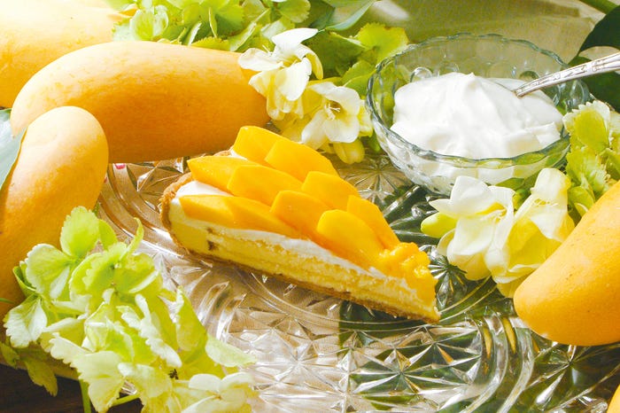 タイ産 マハチャノックマンゴーのタルト ~ヨーグルト風味~