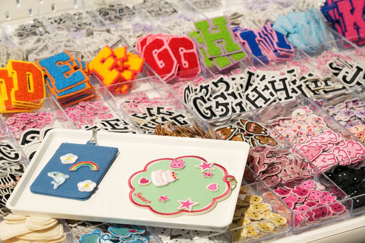 D’PARTMENTオリジナルワッペンコーナー／提供画像