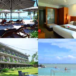 (上段)ヒルトン・フィジー・ビーチリゾート&スパ、(下段)シャングリ・ラ ヤヌザ アイランド フィジー(C)モデルプレス