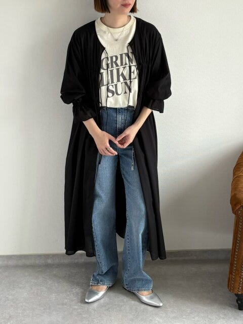 ロゴTシャツ コーデ ロゴTシャツコーデ3