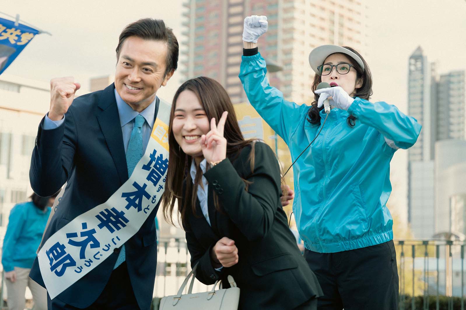 石黒賢、天海祐希ら「合理的にあり得ない～探偵・上水流涼子の解明～」第6話より（C）カンテレ