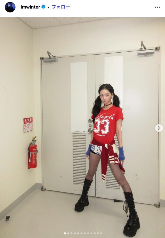 ウィンターInstagramより
