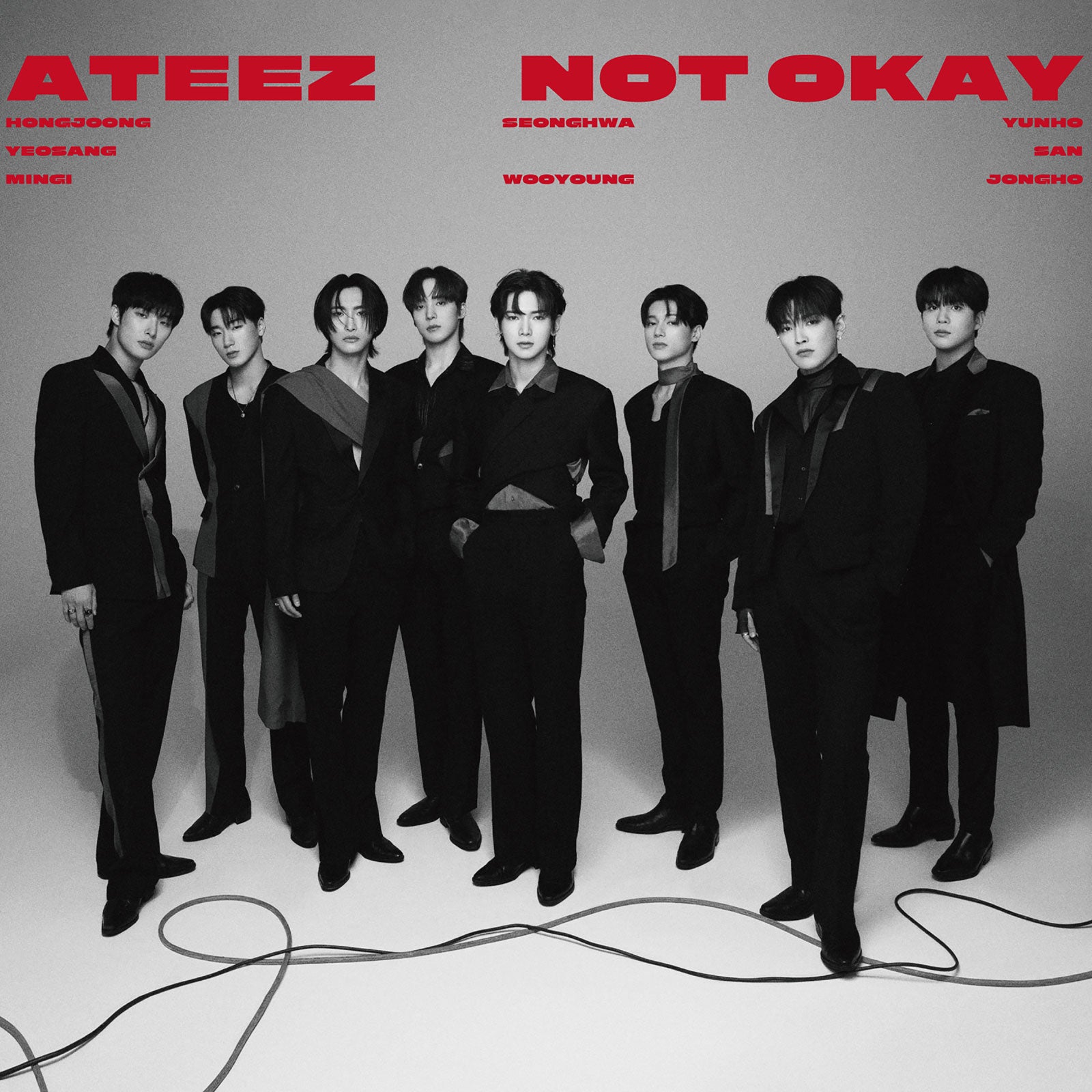 ATEEZ「NOT OKAY」初回盤B（提供写真）