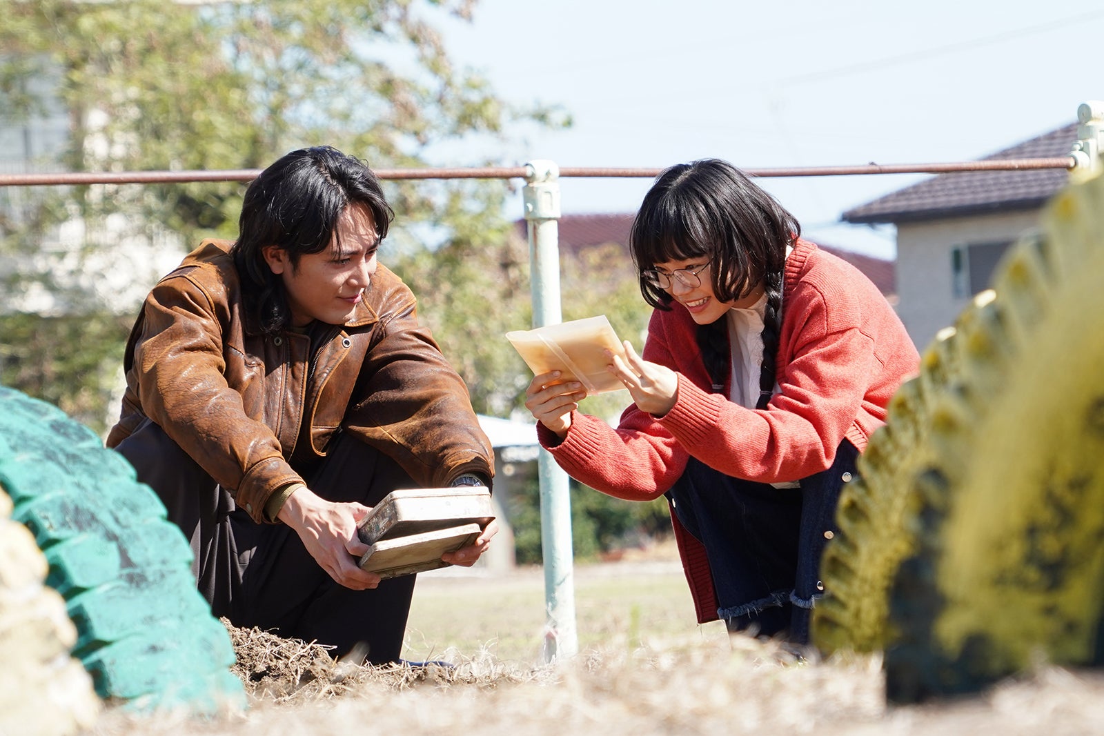 間宮祥太朗、古川琴音「ACMA：GAME アクマゲーム」第2話より（C）日本テレビ