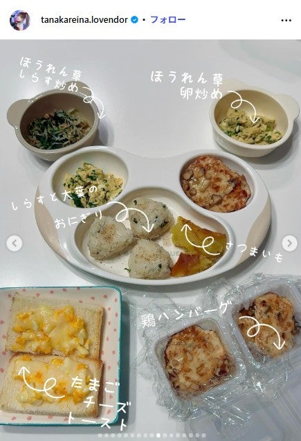 田中れいな Instagramより