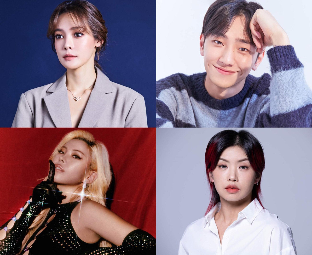 （上段左から時計回り）アン・ヒョンモ、ナム・ユンス、Aiki、Gabi（C）CJ ENM Co., Ltd, All Rights Reserved