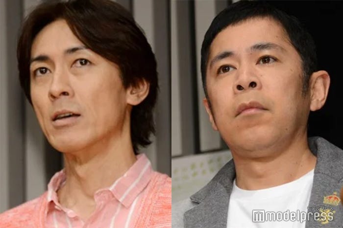 矢部浩之、岡村隆史(C)モデルプレス