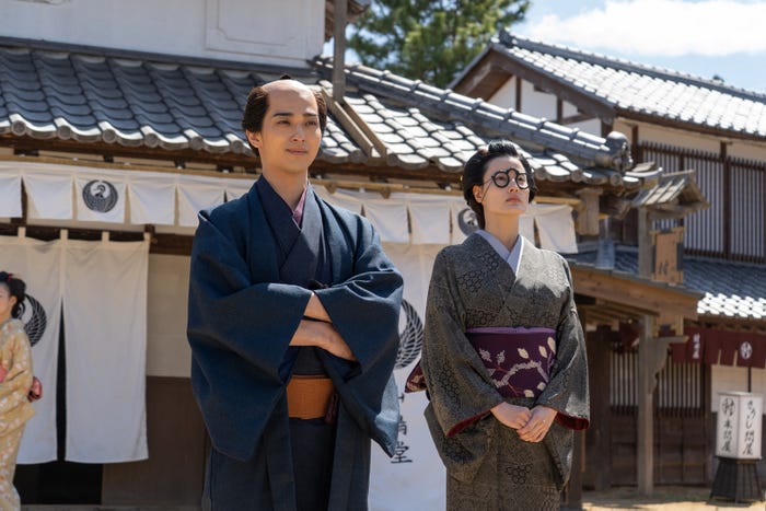 横浜流星、橋本愛「べらぼう~蔦重栄華乃夢噺~」第25話(C)NHK