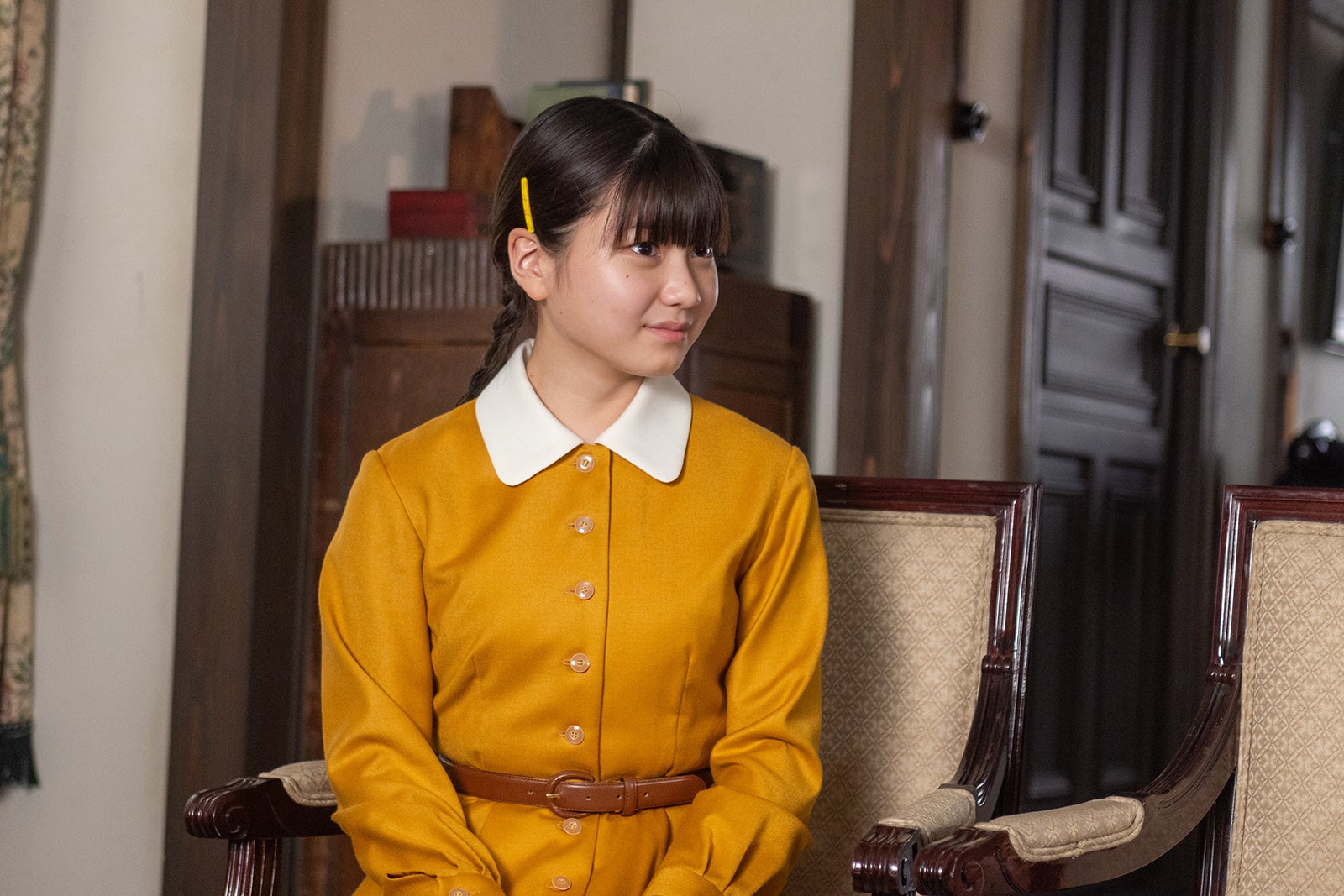 毎田暖乃「虎に翼」（C）NHK