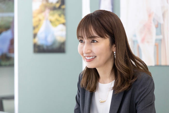 矢田亜希子「ナースが婚活」第5話より(C)「ナースが婚活」製作委員会