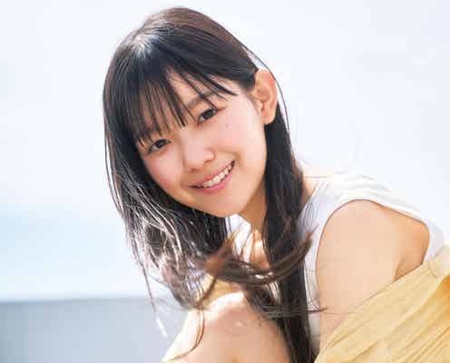 櫻坂46四期生・山川宇衣「ヤンジャン」表紙抜擢 オフショルワンピで美肌輝く