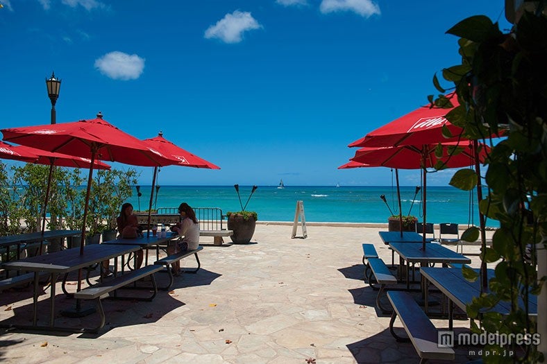スーパーフルーツ「ピタヤ」のスムージーが人気「Barefoot beach café」／Photo by 内田恒（Hisashi Uchida）