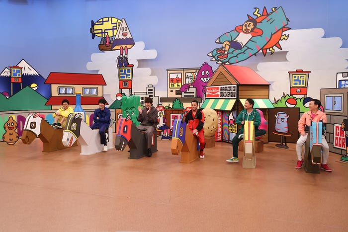 博多華丸、博多大吉、城田優、大悟、ノブ、山内健司 (C)カンテレ