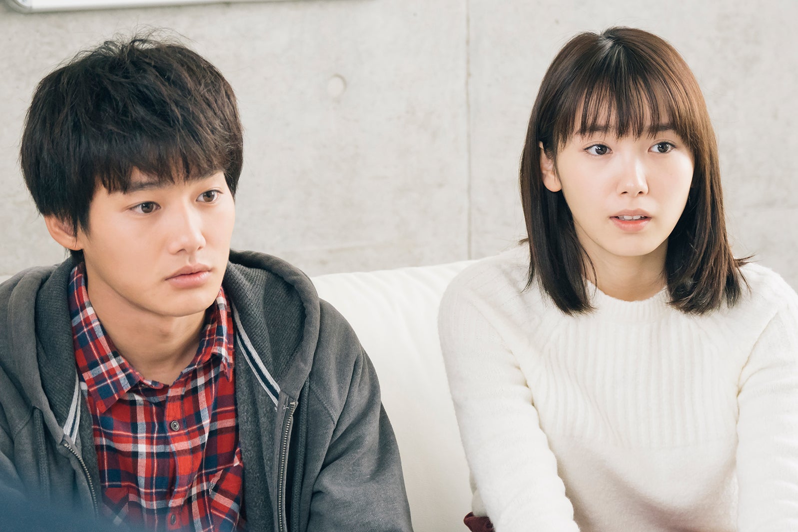 野村周平、飯豊まりえ／「電影少女」第5話より（C）「電影少女2018」製作委員会