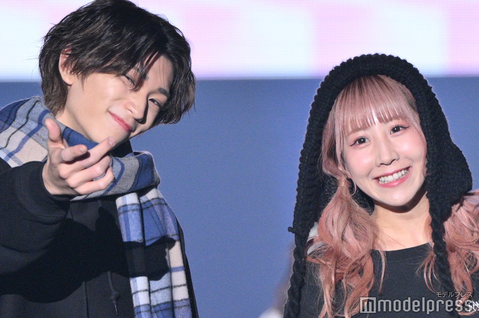 晴⽃、かすみん（C）モデルプレス