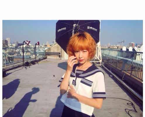 木村カエラ、オレンジ髪でスケバンに?!「めちゃくちゃ格好いい」「姉御って呼びたい」の声