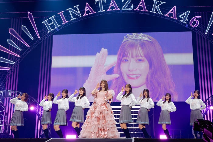日向坂46東村芽依卒業セレモニー/撮影:上山陽介
