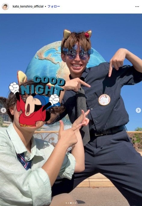 加藤憲史郎Instagramより