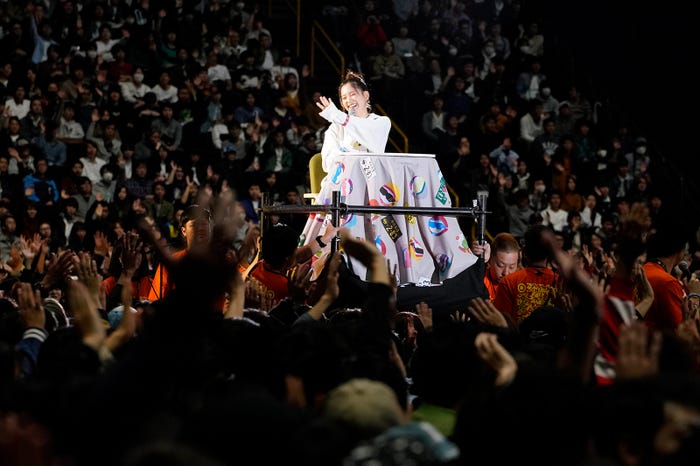 本田翼「ほんだのばいく」開設1周年記念イベント 第2部より(C)SDP