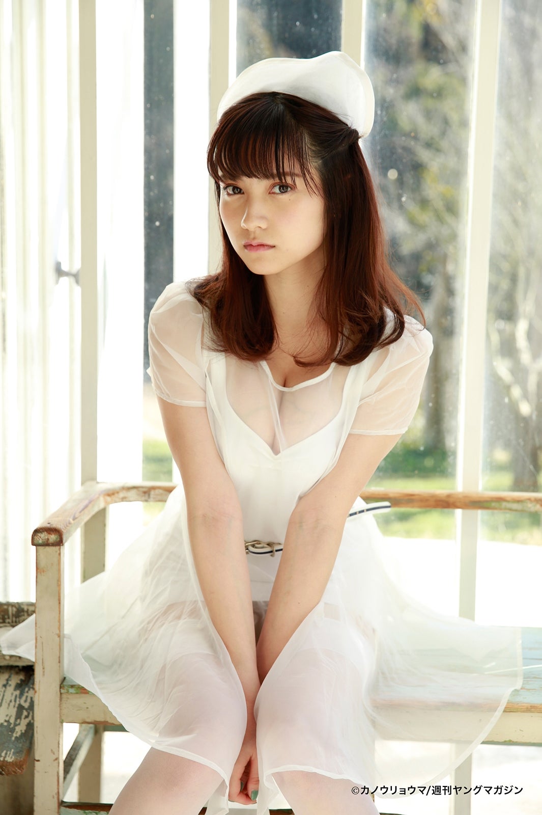 ＜アザーカット＞桃月なしこ（C)カノウリョウマ／ヤングマガジン