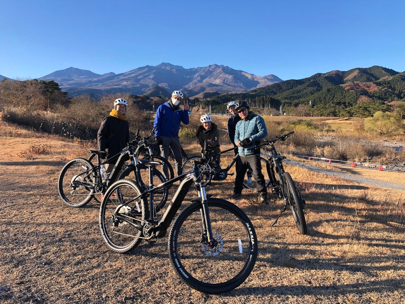 本格的なマウンテンバイクでサイクリング体験（提供画像）