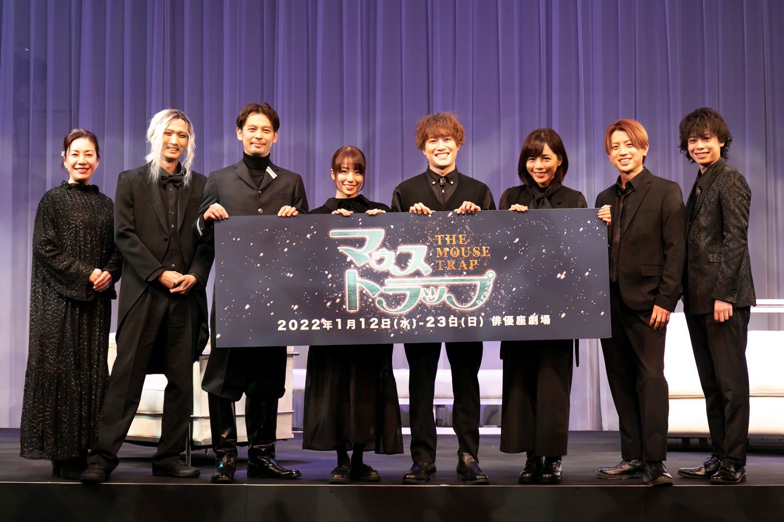 IMPACTors椿泰我、初の既婚者役で結婚指輪披露 会場沸かす＜マウストラップ～ねずみとり＞