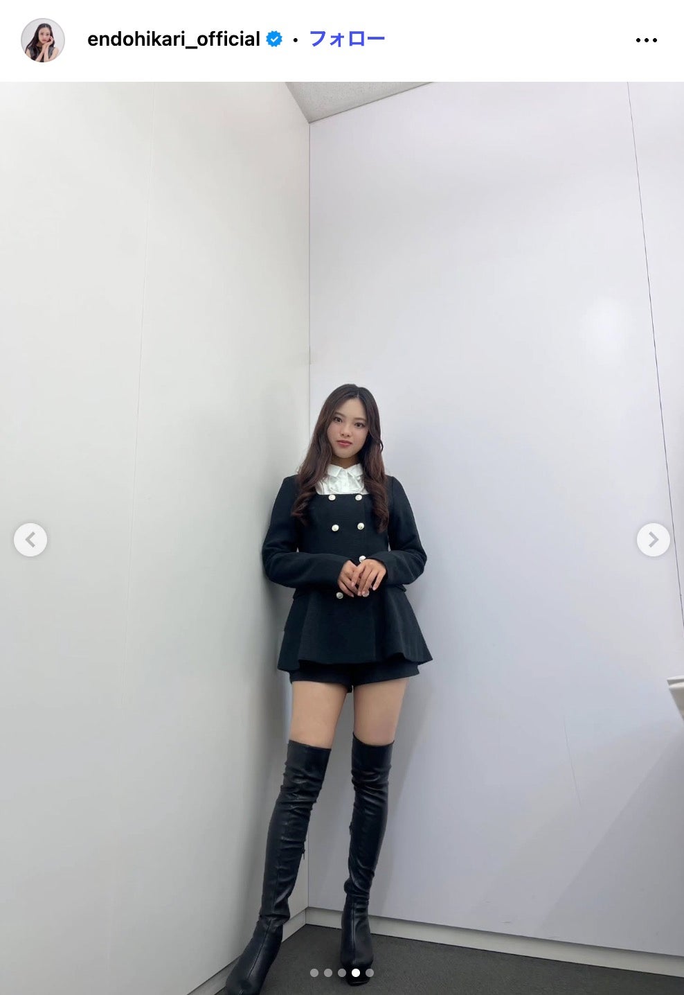 遠藤光莉Instagramより