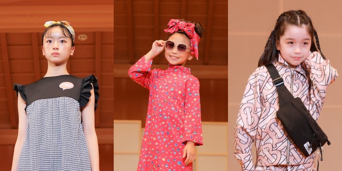 (左)準ブランプリ/竹本 鈴、(中央)準ブランプリ/杏璃琉、(右)ベストランウェイ賞/ILIYA(提供画像)