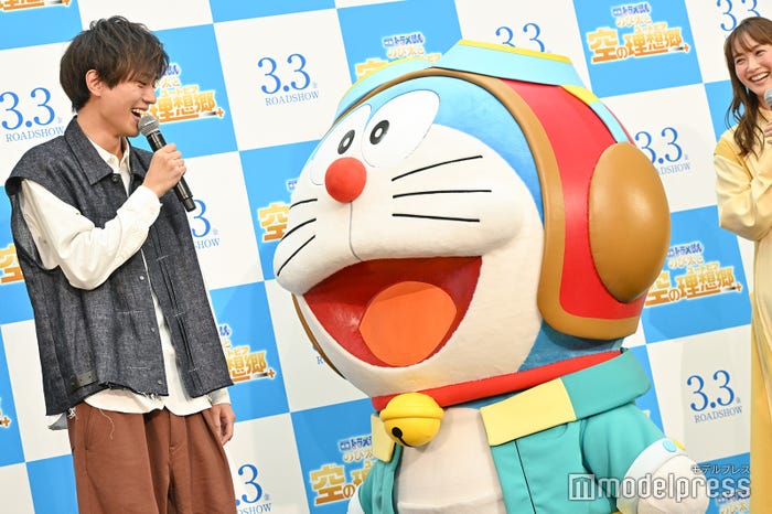 永瀬廉、ドラえもん、藤本美貴(C)モデルプレス