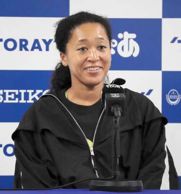 大坂なおみ 引退の錦織さんをリスペクト「大きな心の師」 初戦に向けて「本当にワクワク。また戻って来れてうれしい」