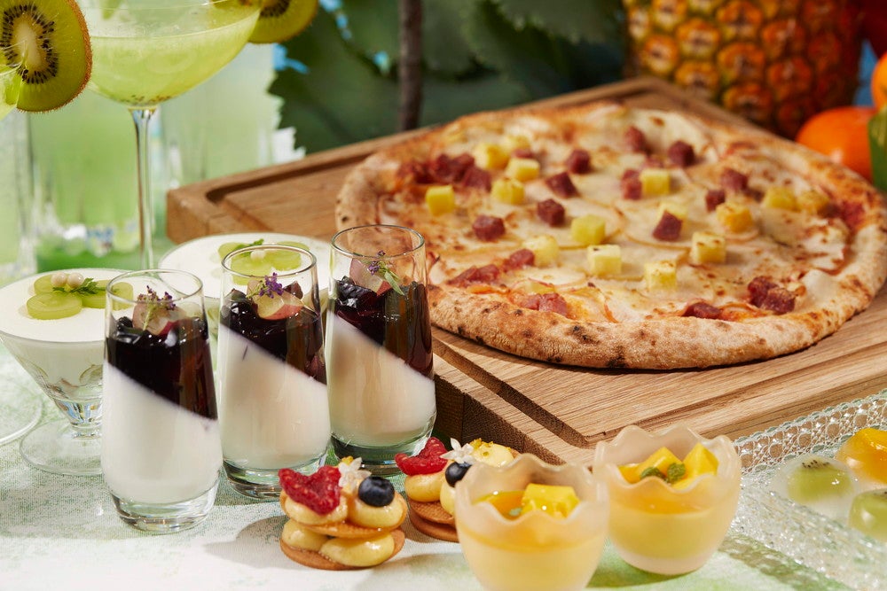 JWマリオット・ホテル奈良×堀内果実園コラボレーション フルーツフルアフタヌーンブッフェ （提供画像）