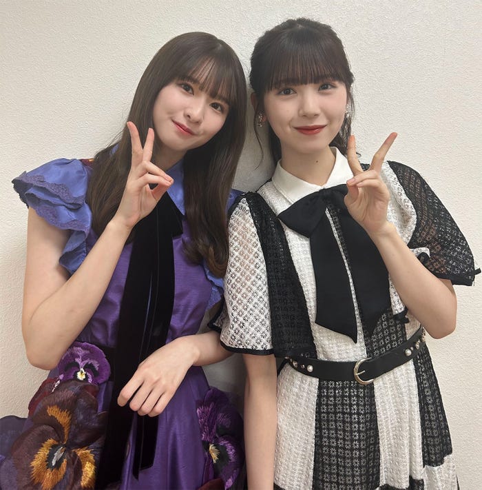 【乃木坂46 6期生オーディション】筒井あやめ×菅原咲月スペシャル対談(提供写真)