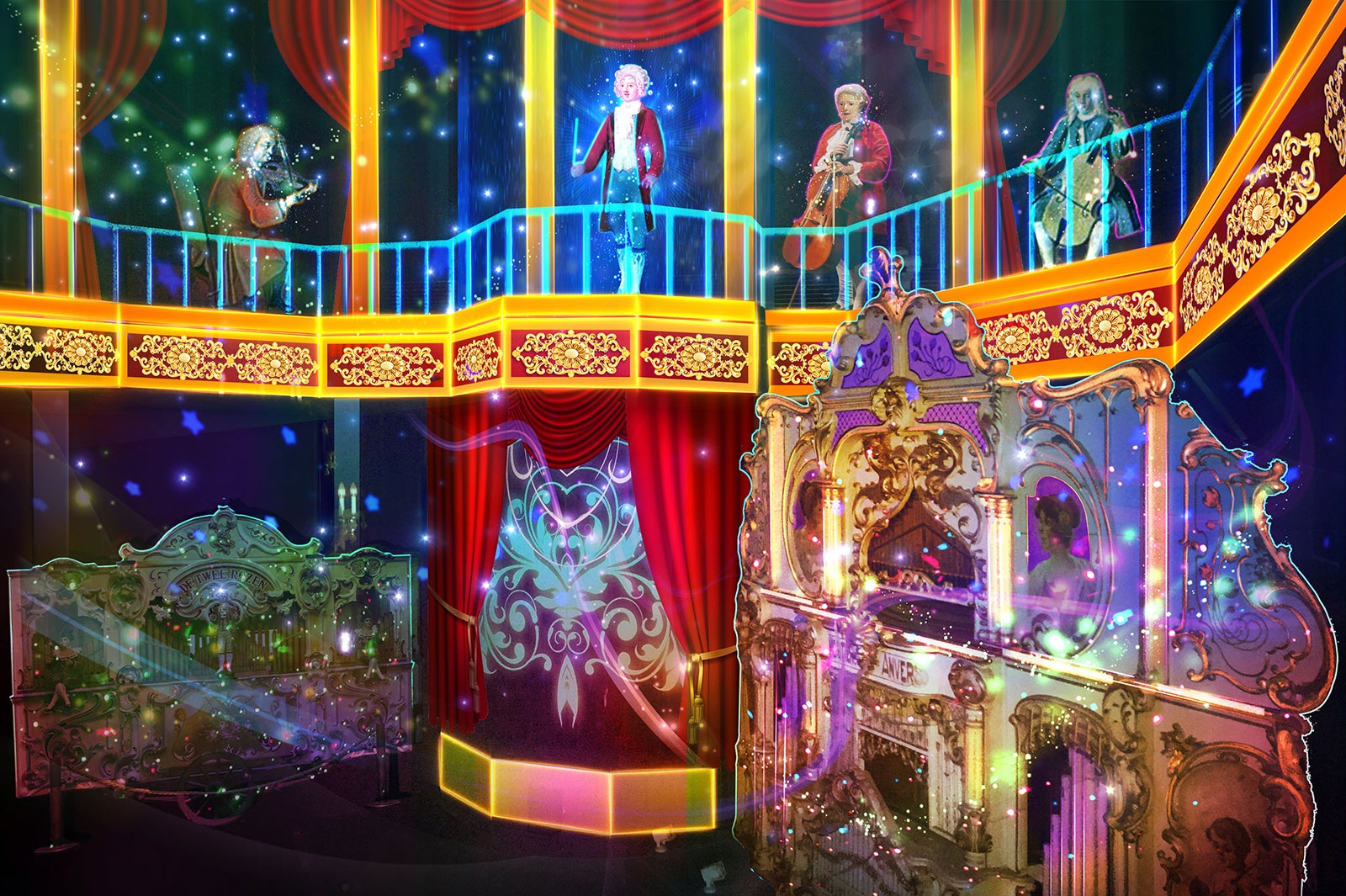 アートファンタジア～光と美術の不思議体験～／画像提供：ハウステンボス