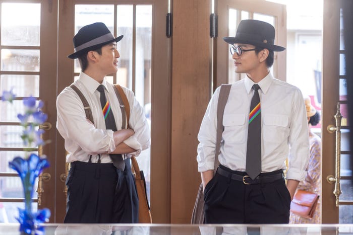 高橋文哉、北村匠海「あんぱん」第28話(C)NHK